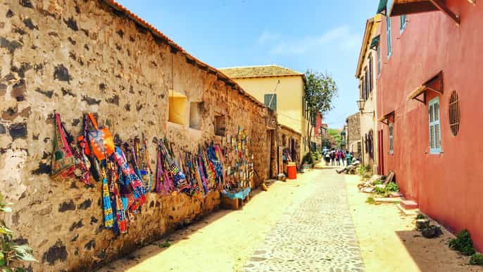 from dakar or saly gorée island halfday private tour