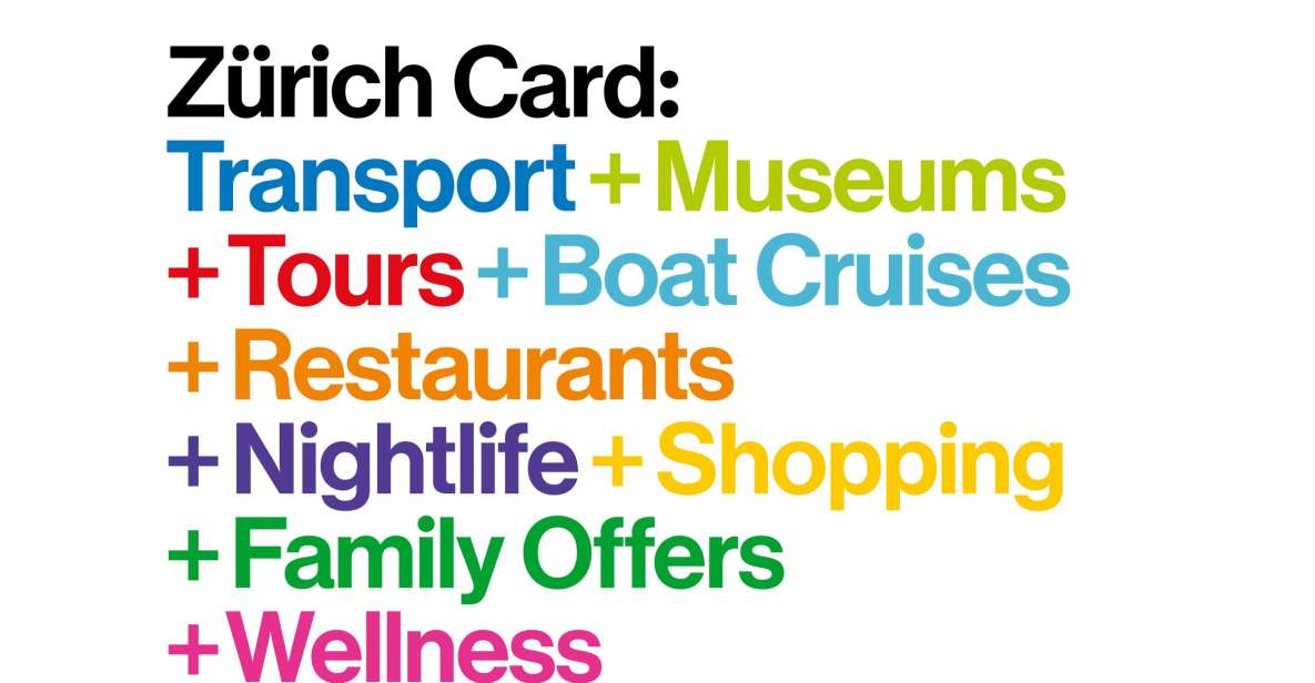 Zürich Card: Desconto em Atrações, Transporte e Alimentação