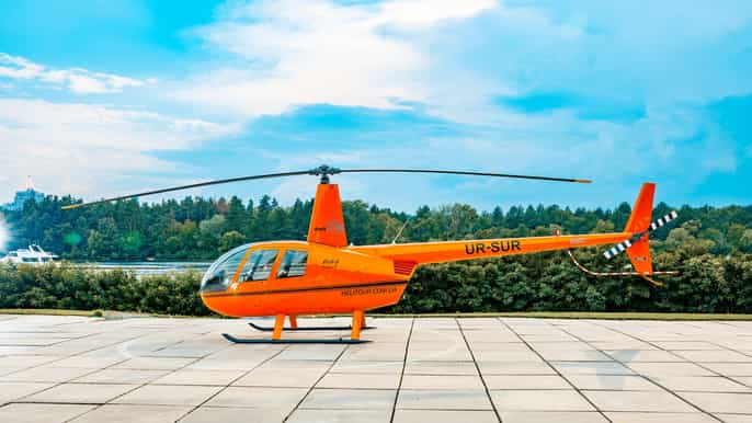 kiev private guided helicopter tour