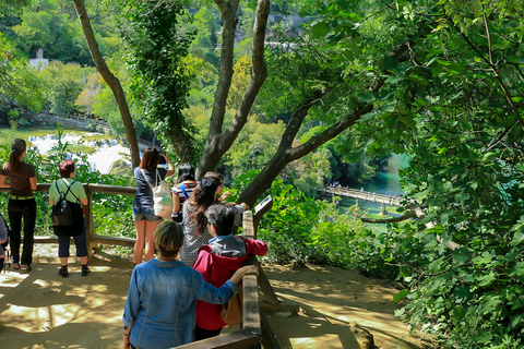 From Split: Krka Waterfalls Tour with Boat Ride & Swimming