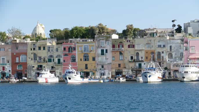 from sorrento fullday procida and ischia boat trip
