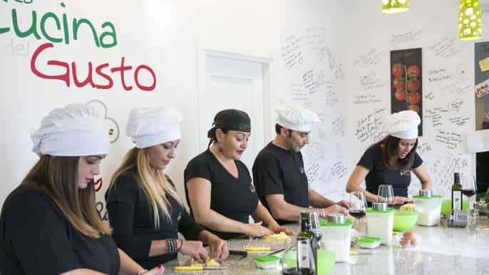 sorrento clase de cocina italiana