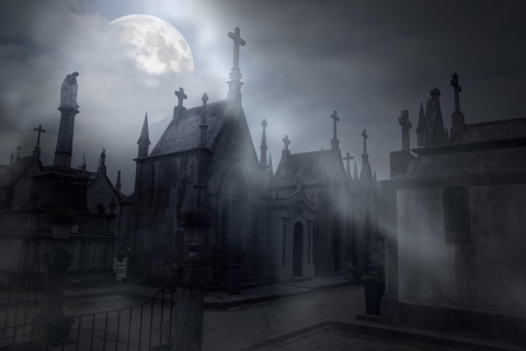 New Orleans: Night Cemetery en Ghost BYOB bustour