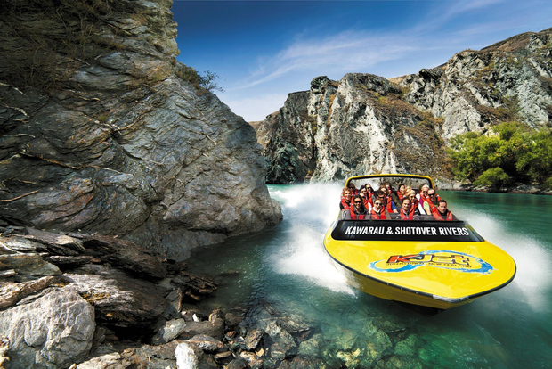 Queenstown : Tour en bateau de la rivière Shotover et de la rivière Kawarau