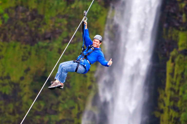 Zipline tours in Hawaï, Groot Eiland Hawaï