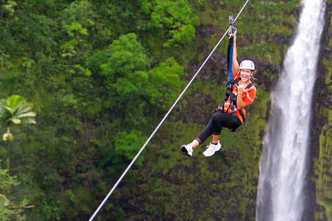 Wycieczki Zipline na Hawajach, Big Island Hawaje