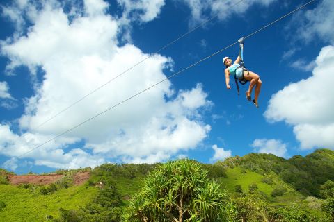 Kauai: Eco-Friendly 8-Line Zipline Adventure in Poipu