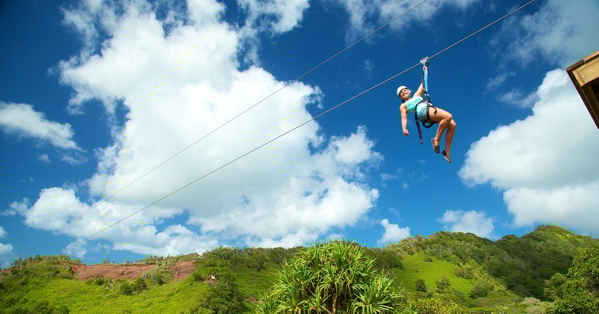 Kauai EcoFriendly 8Line Zipline Adventure in Poipu GetYourGuide