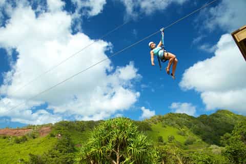 Kauai: Eco-Friendly 8-Line Zipline Adventure in Poipu