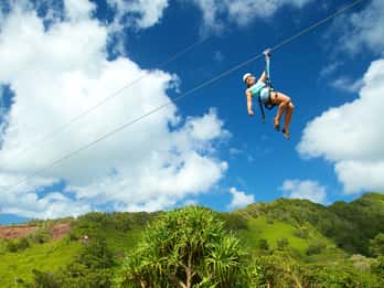 Kauai: 8-Line Öko-Zipline-Abenteuer in Poipu Kauai: 8-Line Öko-Zipline-Abenteuer in Poipu