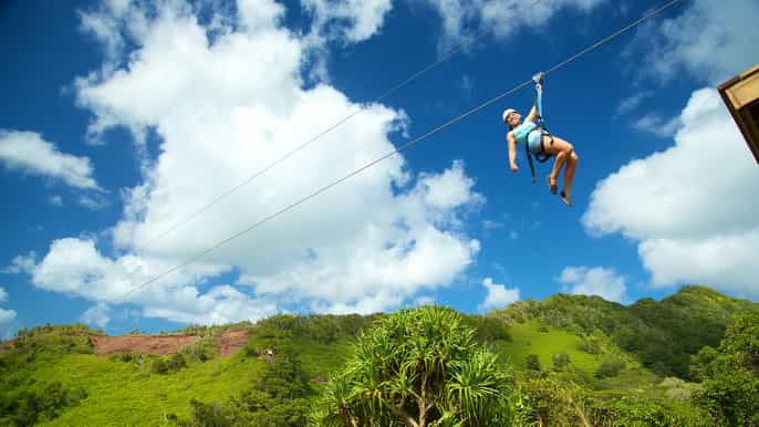 kauai ecofriendly 8line zipline adventure in poipu