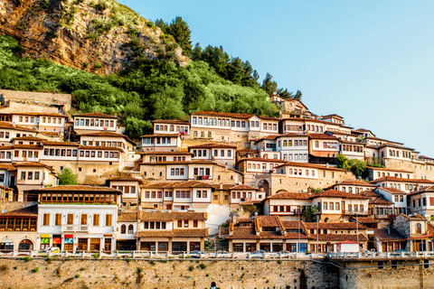 Tirana/Durres/Golem: Berat Unesco City, Castle & Mangalem