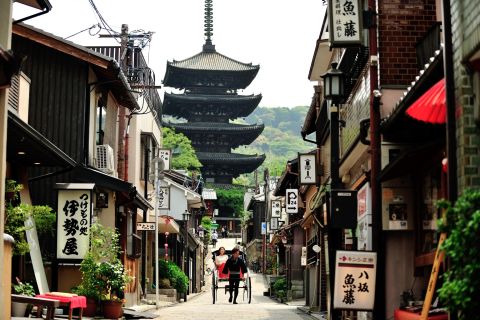 Higashiyama | Kyoto: tour privato in risciò della stagione Sakura