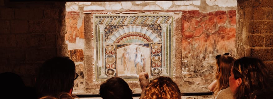 Depuis Naples : Pompéi et Herculanum avec guide archéologue