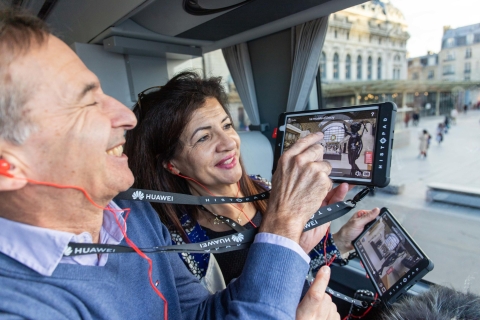 Parijs: stadstour met audiogids inclusief Histopad