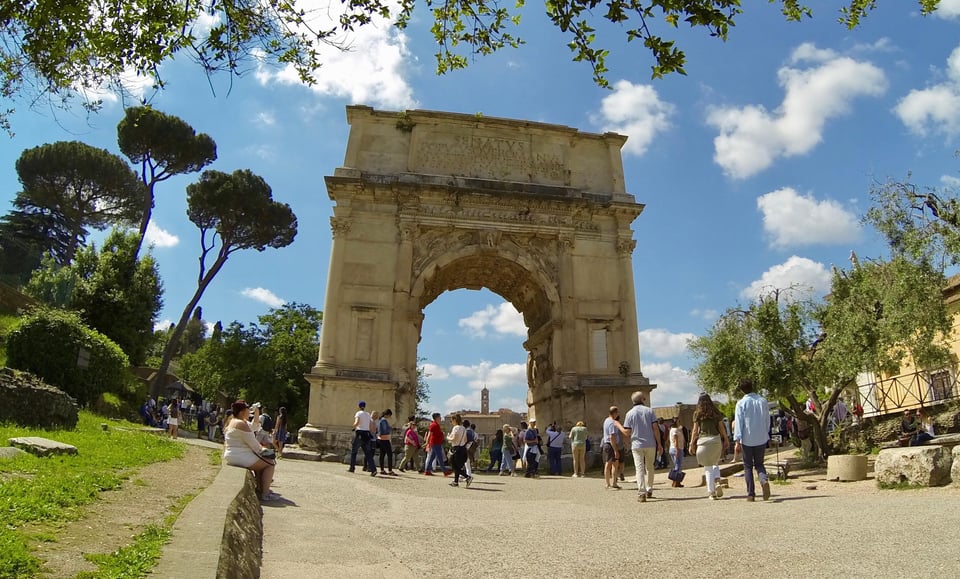 Rom: Forum Romanum ...