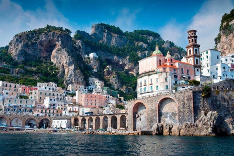 Von Neapel: Private Tour durch Pompeji und die AmalfiküsteAbholung vom Kreuzfahrtschiff im Hafen von Neapel