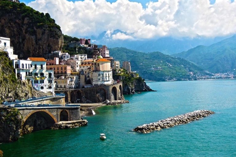 Von Neapel: Private Tour durch Pompeji und die AmalfiküsteAbholung vom Kreuzfahrtschiff im Hafen von Neapel