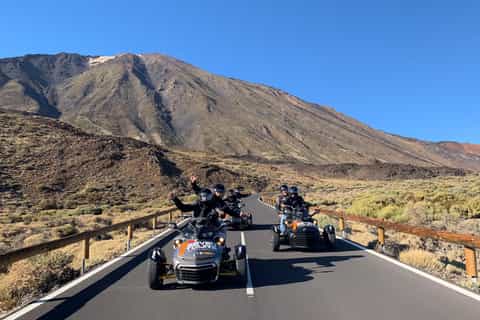 tenerife 3wheeled motorcycle tour to teide national park