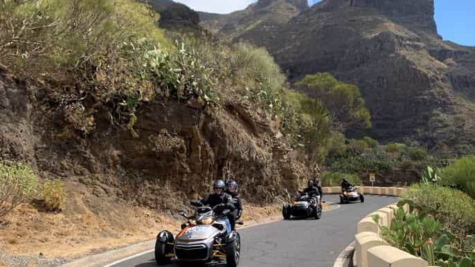 puerto de la cruz canam spyder tour to masca