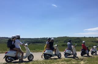 Florenz: Ganztagestour mit der Vespa durch die Toskana im Chianti