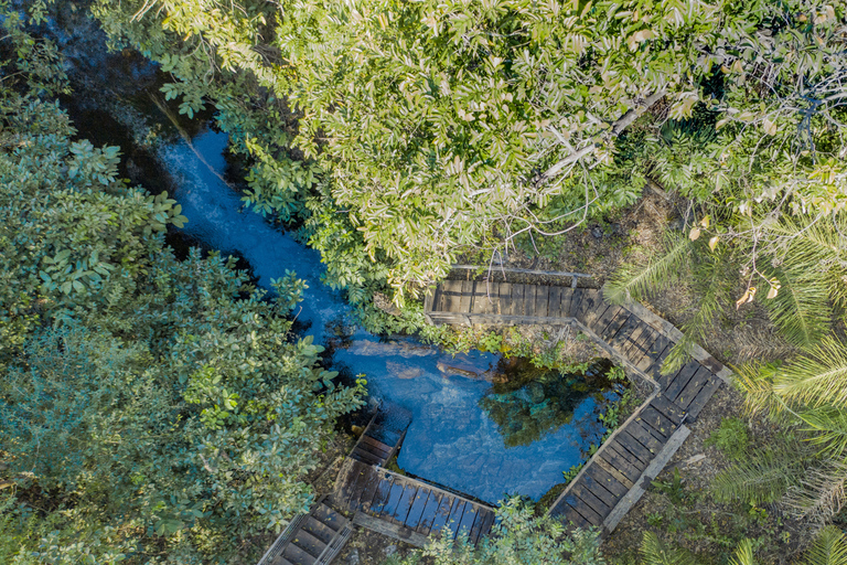 Bonito: Snorkeling, Waterfalls, & Grotto at Ceita Corê Farm Local Guided Tour in Portuguese