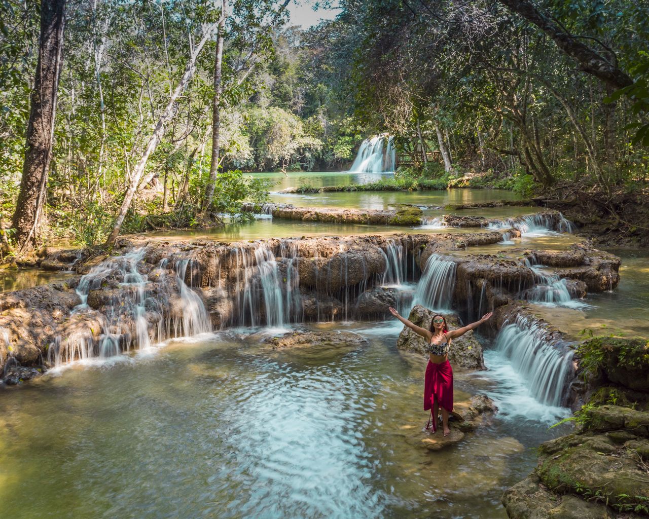 Ab Bonito: Wasserfälle und Wanderwege der Estância Mimosa