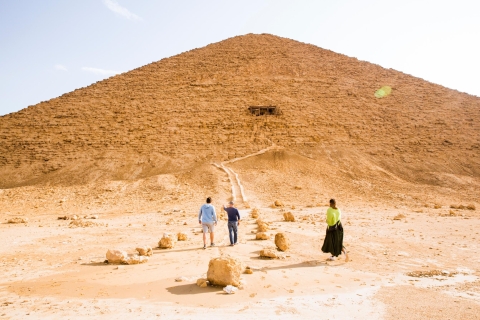 Le Caire : pyramides, Sphinx, Saqqarah, Memphis et déjeunerVisite privée avec frais d'entrée