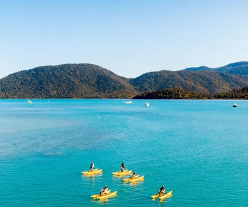 Whitsundays: Water Bike Eco-Tour com guia de turismo