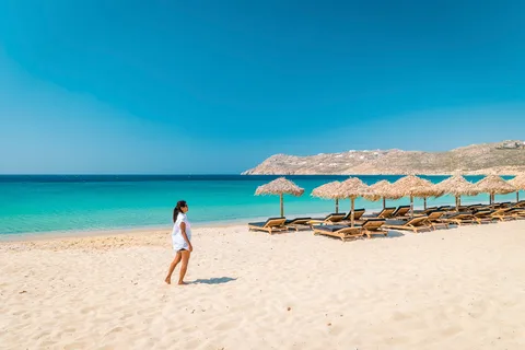 Mykonos : Croisière d'une journée sur la côte sud