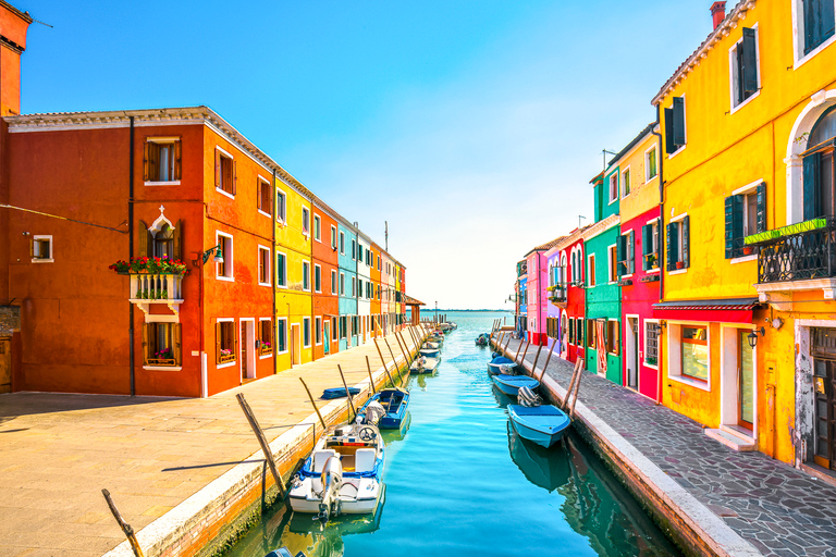 Venice: Murano and Burano Half-Day Lagoon Trip Murano & Burano Trip - San Marco Area Meeting Point