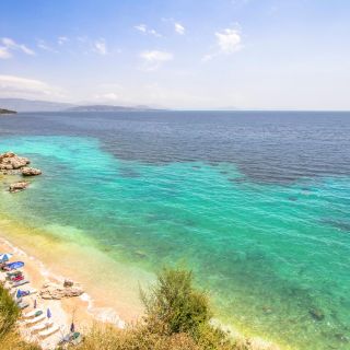 From Corfu: Private Group Transfer to Barbati Beach