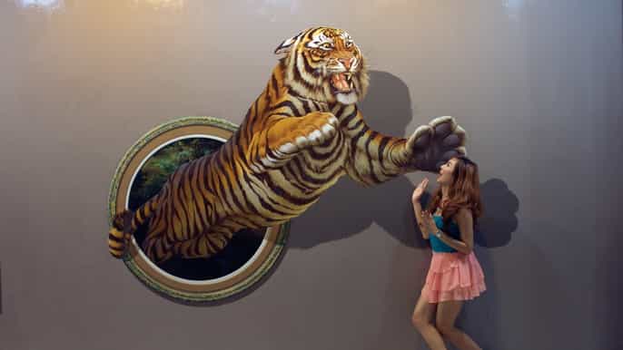 chiang mai eintrittskarte "art in paradise" illusionmuseum