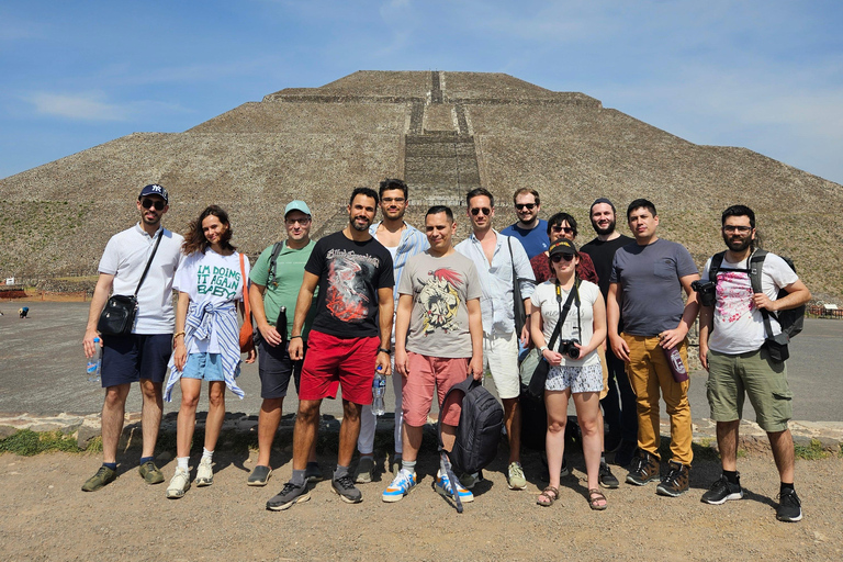 Tour naar Teotihuacan met ophaalservice van Parque Mexico