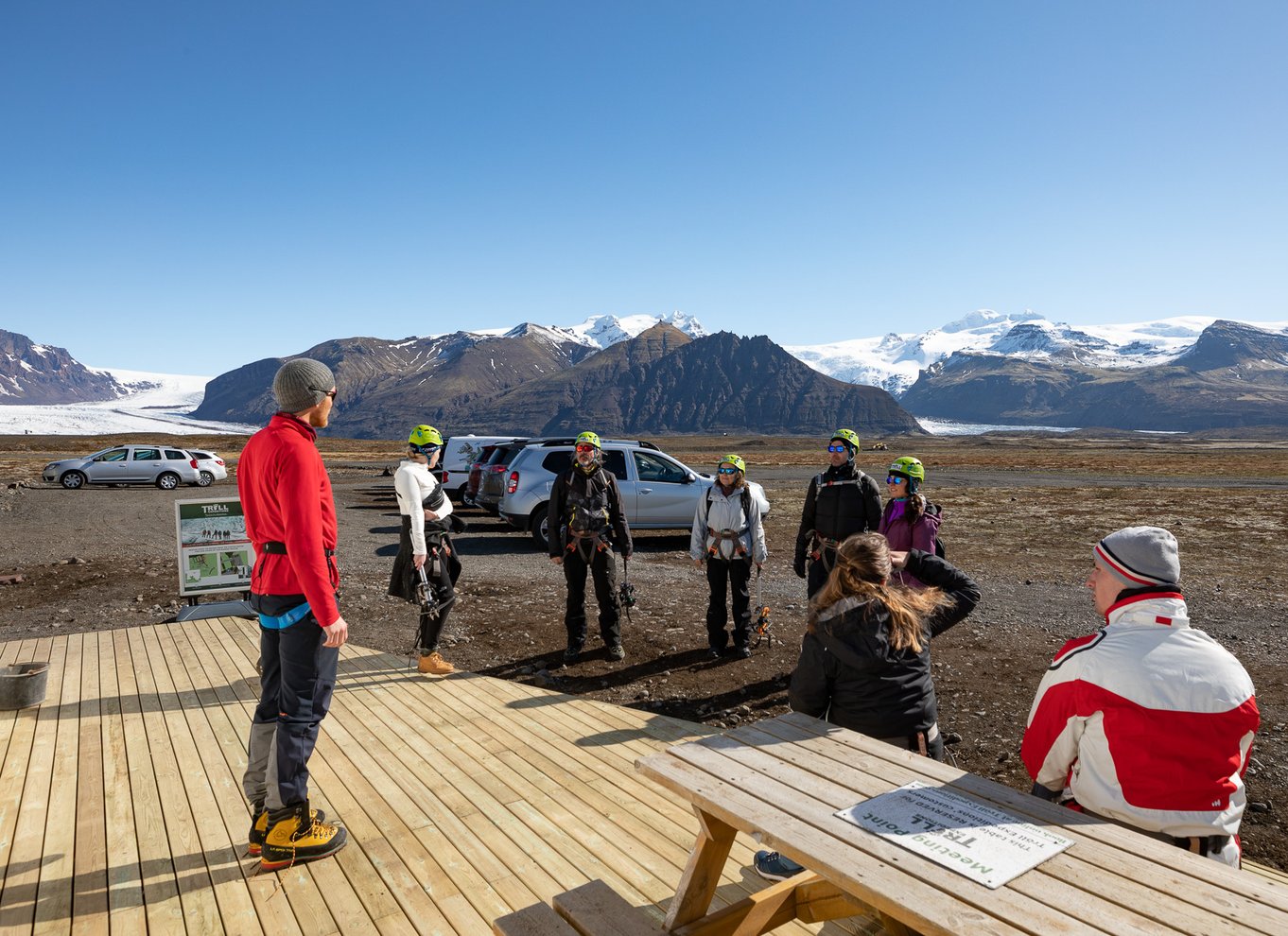 Skaftafell Nationalpark: Falljokull-gletsjeren - let vandretur