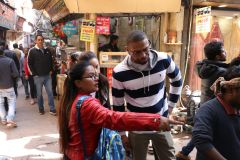 Excursão a pé de 3 horas em Old Delhi Heritage com passeio de riquixá