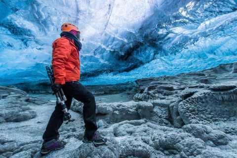 Fra Reykjavik 2-dages sydkysten tur med Blue Ice Cave