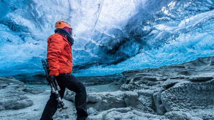 grotta blu e costa sud tour di 2 giorni da reykjavík