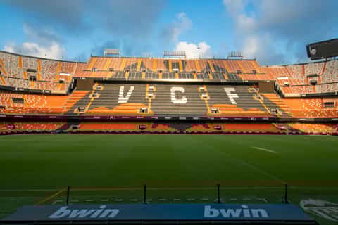 valencia tour guidato dello stadio di mestalla