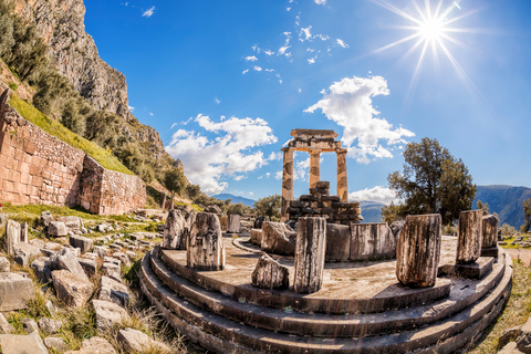 Delphi Guided Walking Tour and Admission Ticket Ticket and Tour in the Delphi Archaeological Site Only