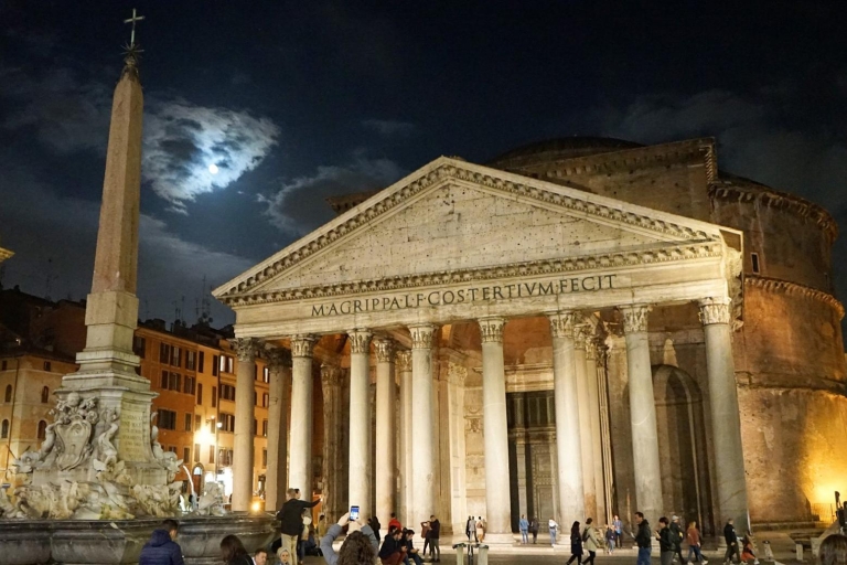 Rzym: Prywatna nocna wycieczka piesza