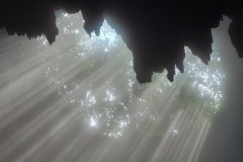 Sunrise at Nglanggeran Volcano, Jomblang Cave & Timang Tour