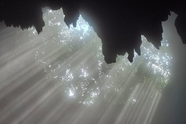 Sunrise at Nglanggeran Volcano, Jomblang Cave & Timang Tour