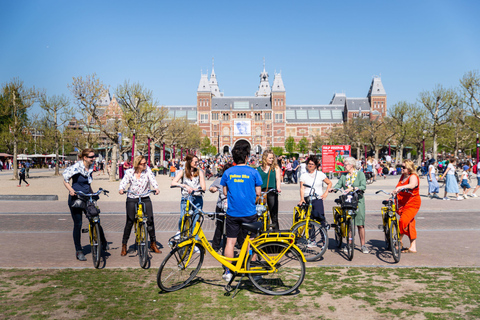 Amsterdam: 2-timmars guidad cykeltur med stadens höjdpunkterDelad rundtur