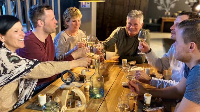 alsace dégustation de vins et déjeuner végétarien