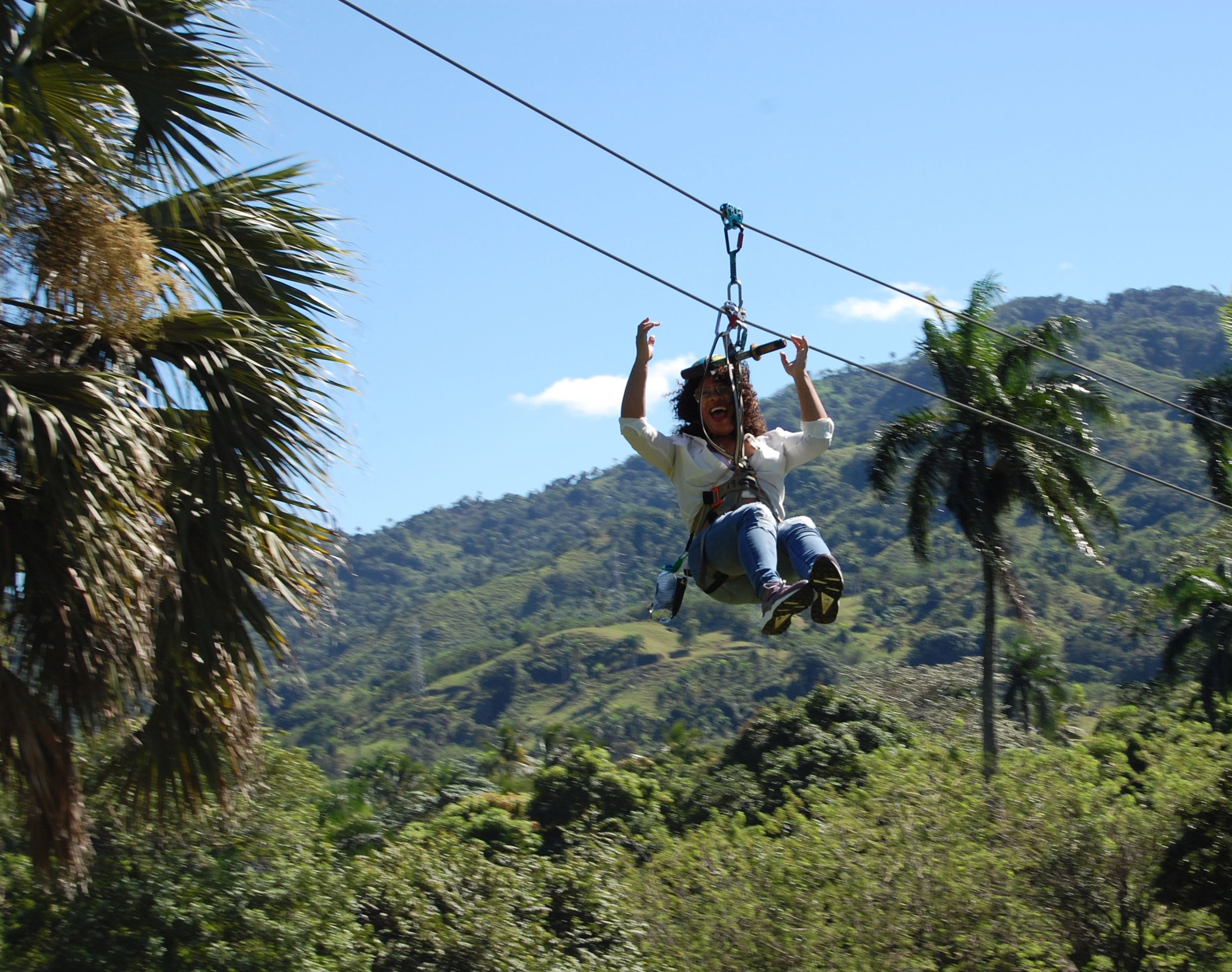 Puerto Plata: Affenland und Zip-Line-Abenteuer