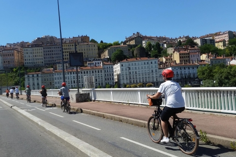Lyon: E-Bike-Tour mit VerkostungspauseTour auf Französisch