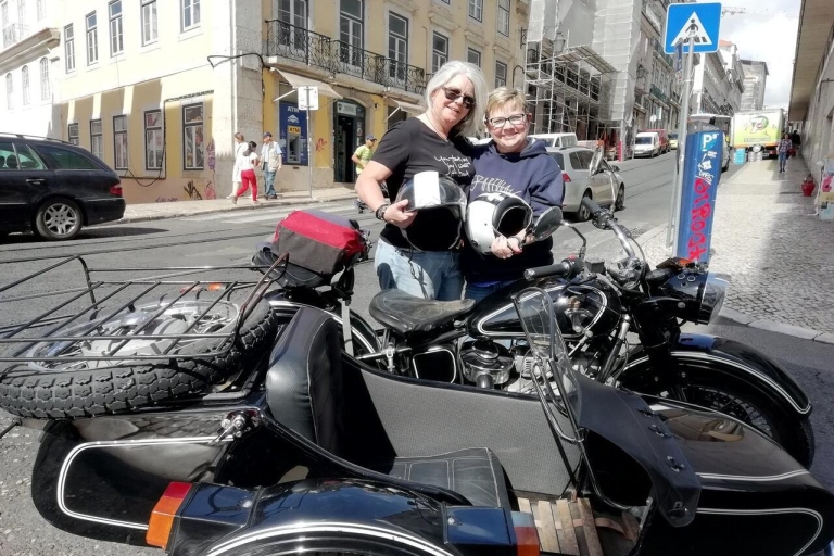 Lisbonne: Sidecar TourVisite de Lisbonne en Sidecar - Demi-journée