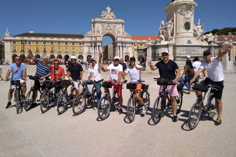 Lisbona: Tour elettrico in bicicletta dal centro città a Belém