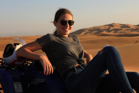 Doha : Safari en quad dans le désertVisite guidée partagée avec vélo partagé